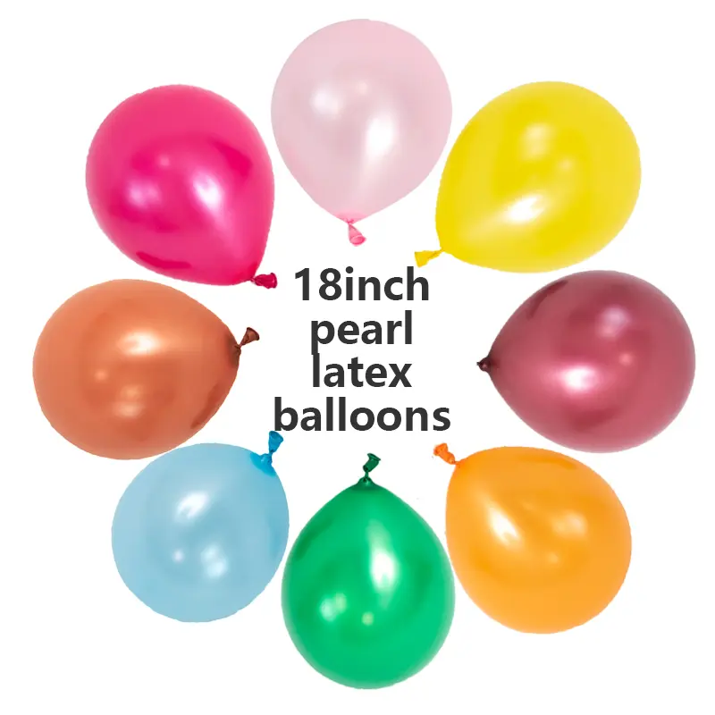 18 tuuman Pearl Latex -ilmapallot