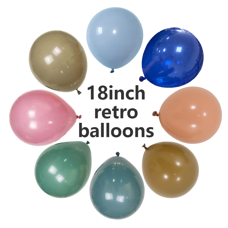 18 tuuman retro-ilmapallot
