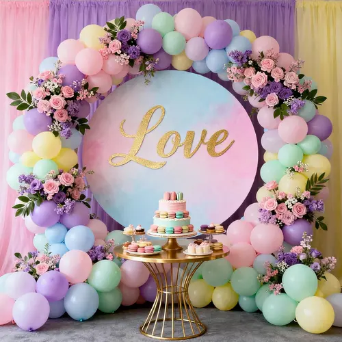 Macaroon Party -ilmapallot