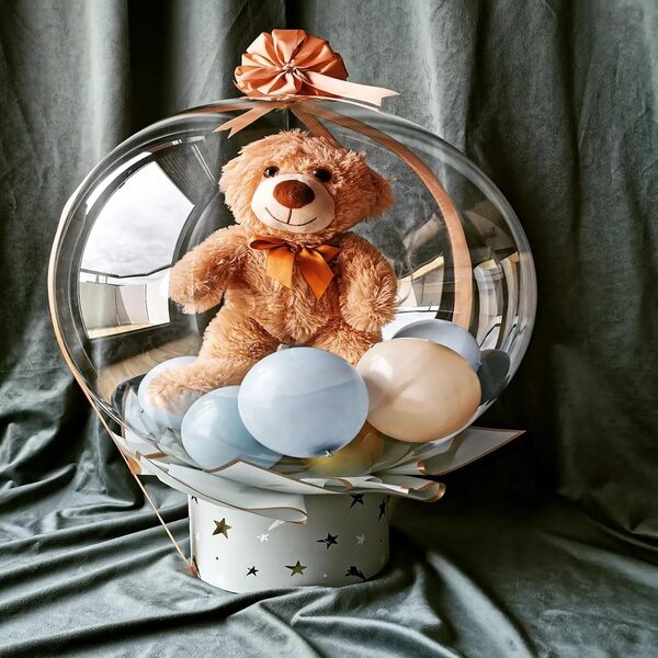 Bobo-ilmapallo lelupupulla