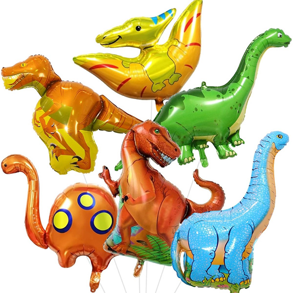 Sarjakuva dinosaurusfoliopallo
