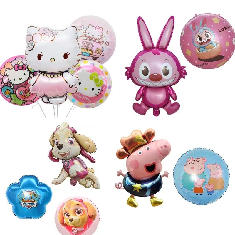 Sarjakuva painetut folioilmapallot