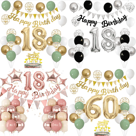 Hyvää syntymäpäivää ilmapallot