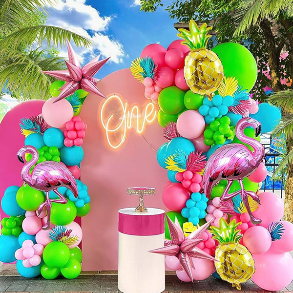 Hawaiian Theme Balloon Garland -pakkaus