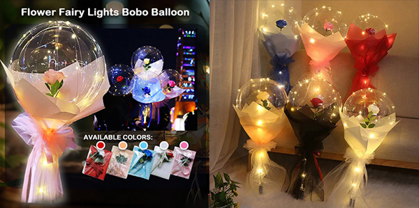  Rose Bobo Balloon