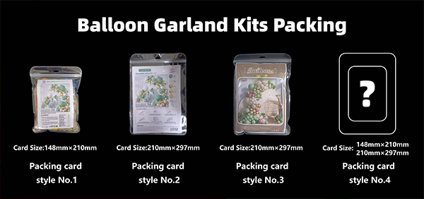 Balloon packaging bag