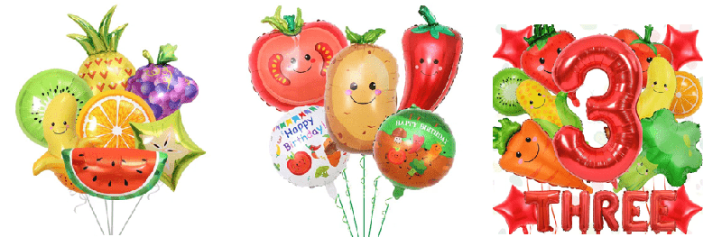 Foil balloon set