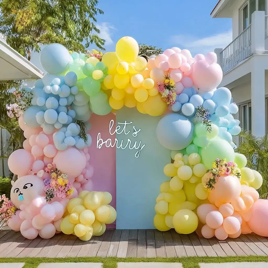Matte Pastelli Balloon Garland Kits
