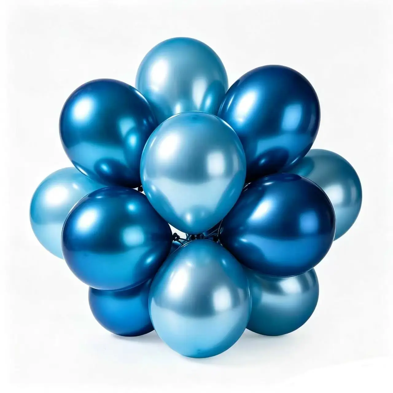 Metallinsiniset ilmapallot