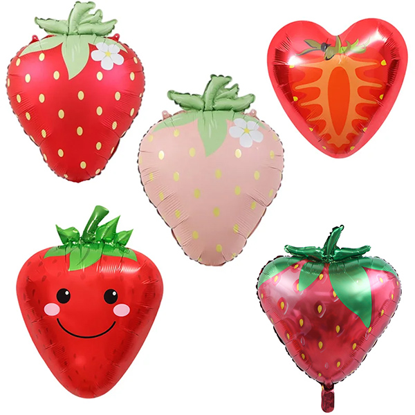 Mansikkafolioilmapallo
