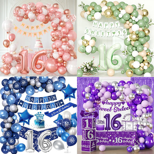 Makea 16 ilmapallokaari